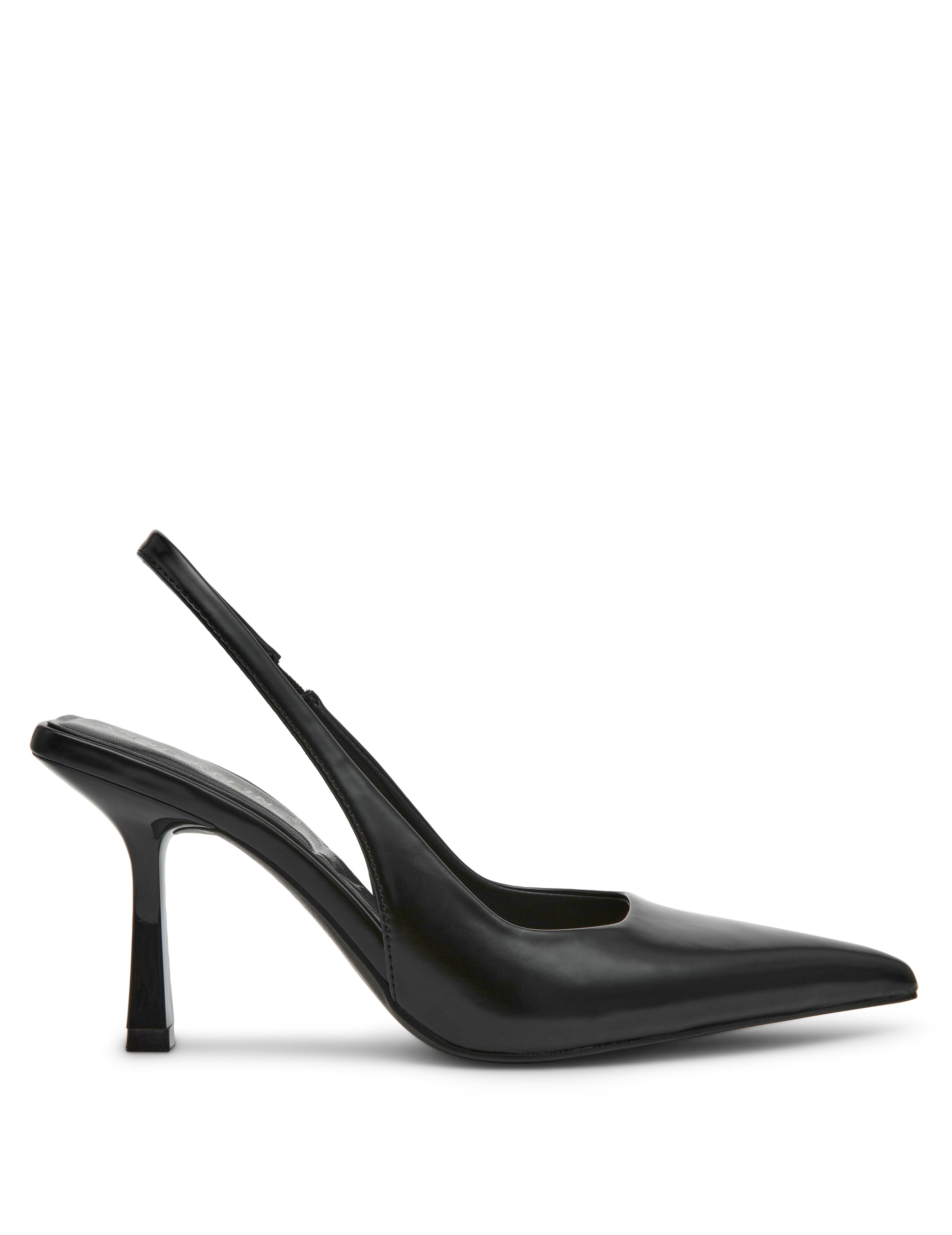 Itzy Slingback Block Heel Pump in Black Box - Anne Klein Black Box
