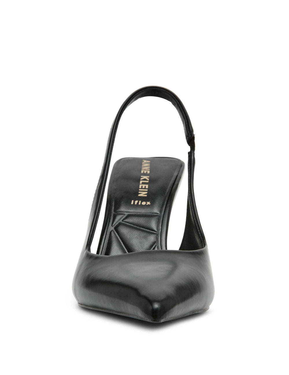Itzy Slingback Block Heel Pump in Black Box - Anne Klein Black Box