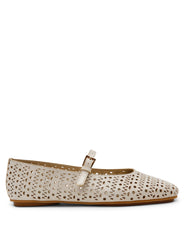 Connie P Ballet Flat in Light Gold - Anne Klein Light Gold