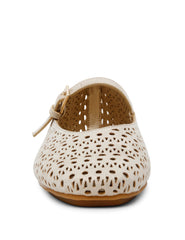 Connie P Ballet Flat in Light Gold - Anne Klein Light Gold
