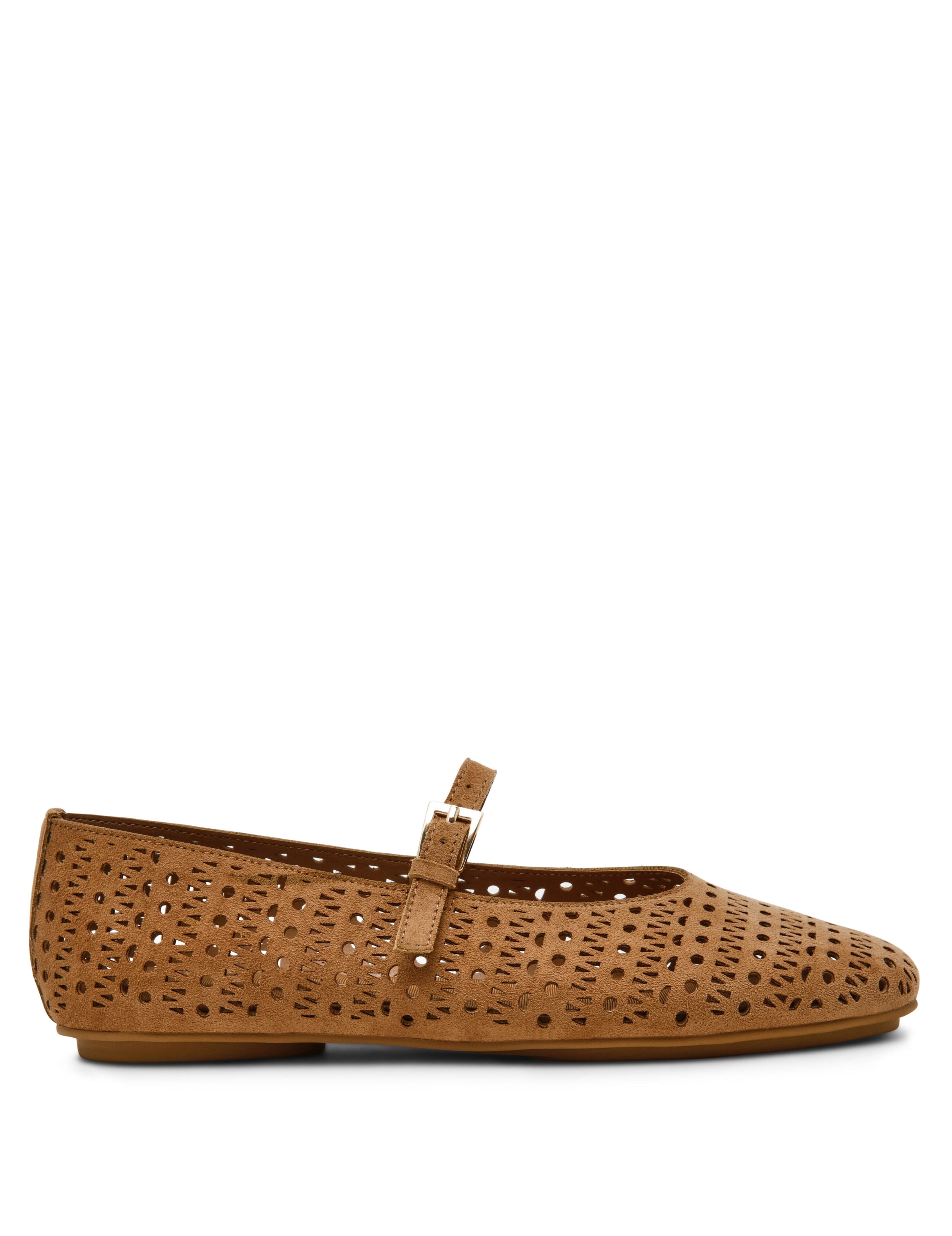 Connie P Ballet Flat in Light Brown - Anne Klein Light Brown