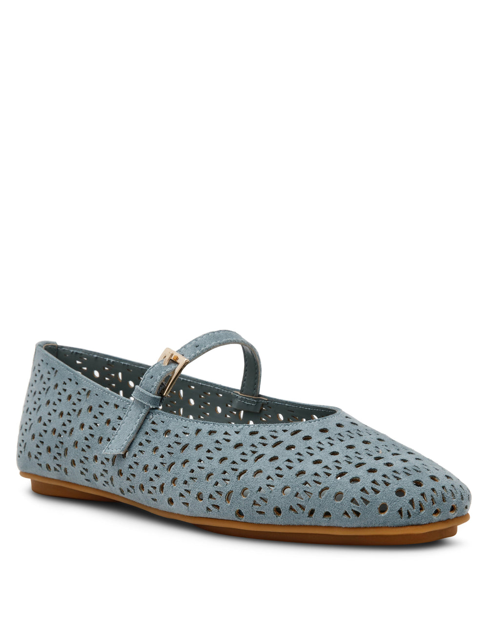 Connie P Ballet Flat in Blue - Anne Klein Blue