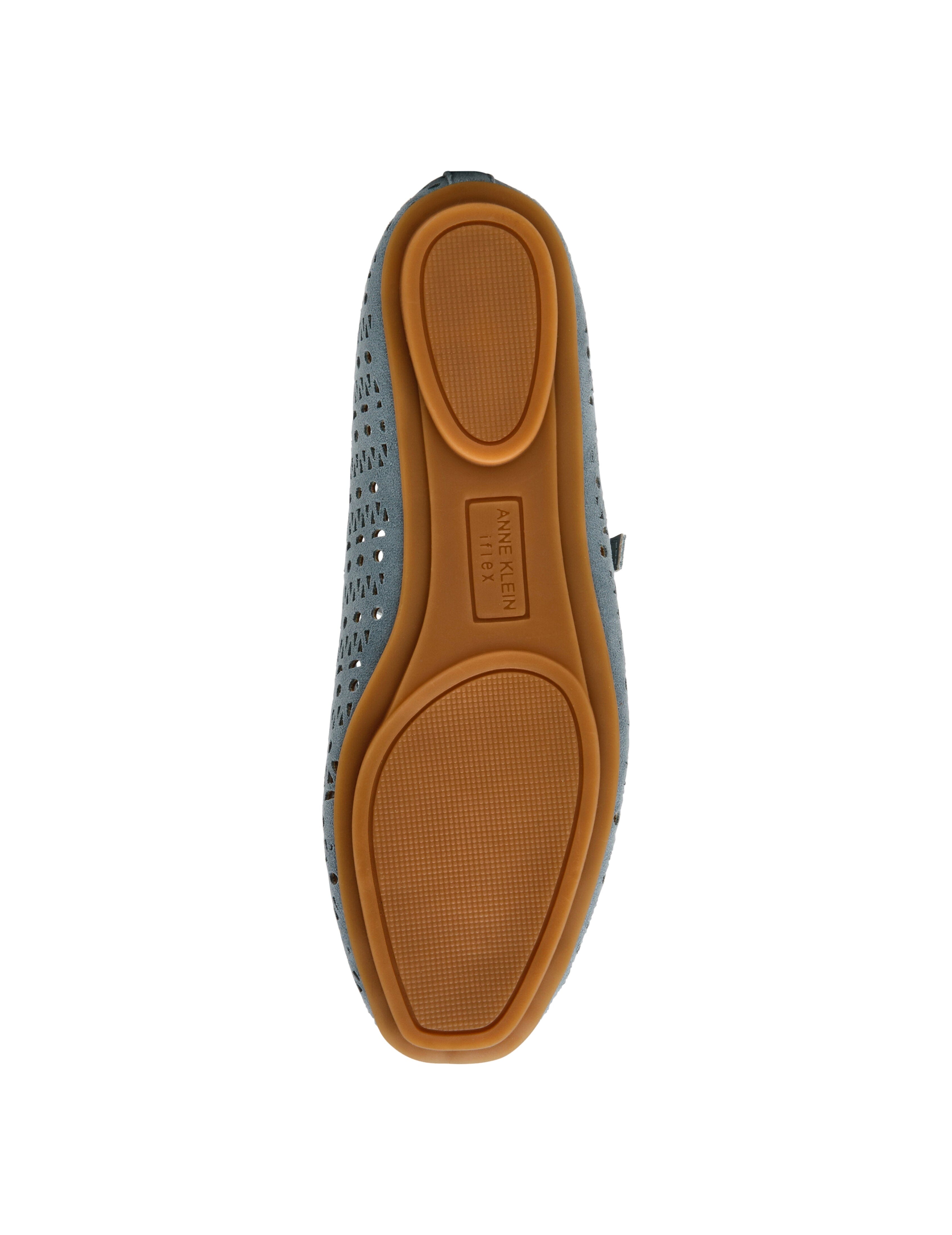Connie P Ballet Flat in Blue - Anne Klein Blue
