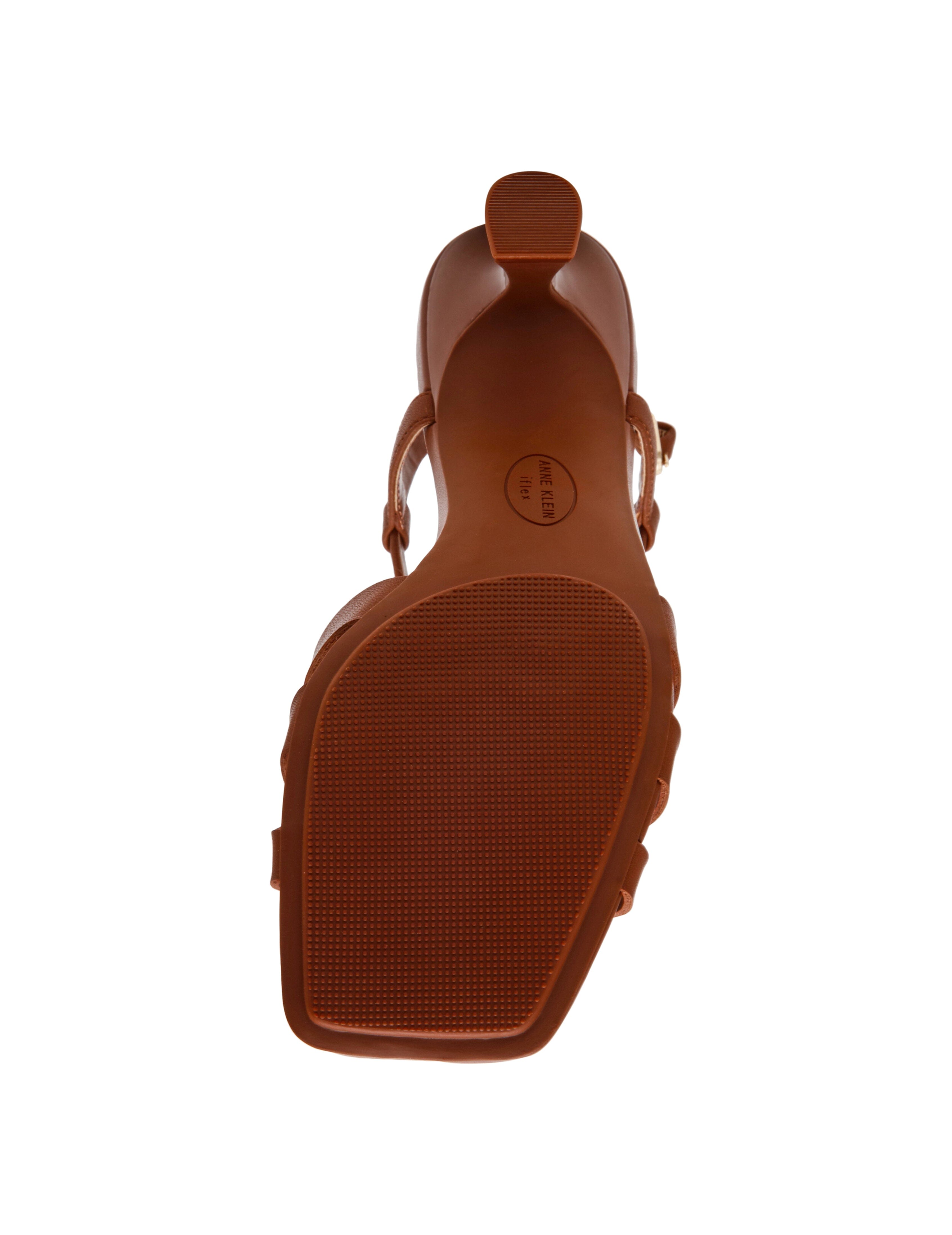 Jazlyn Dress Sandal, Kitten Heel - Anne Klein Cognac