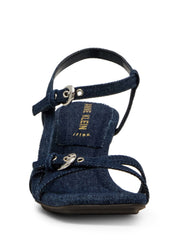 Jaydyn Dress Sandal, 2" Heel - Anne Klein Denim