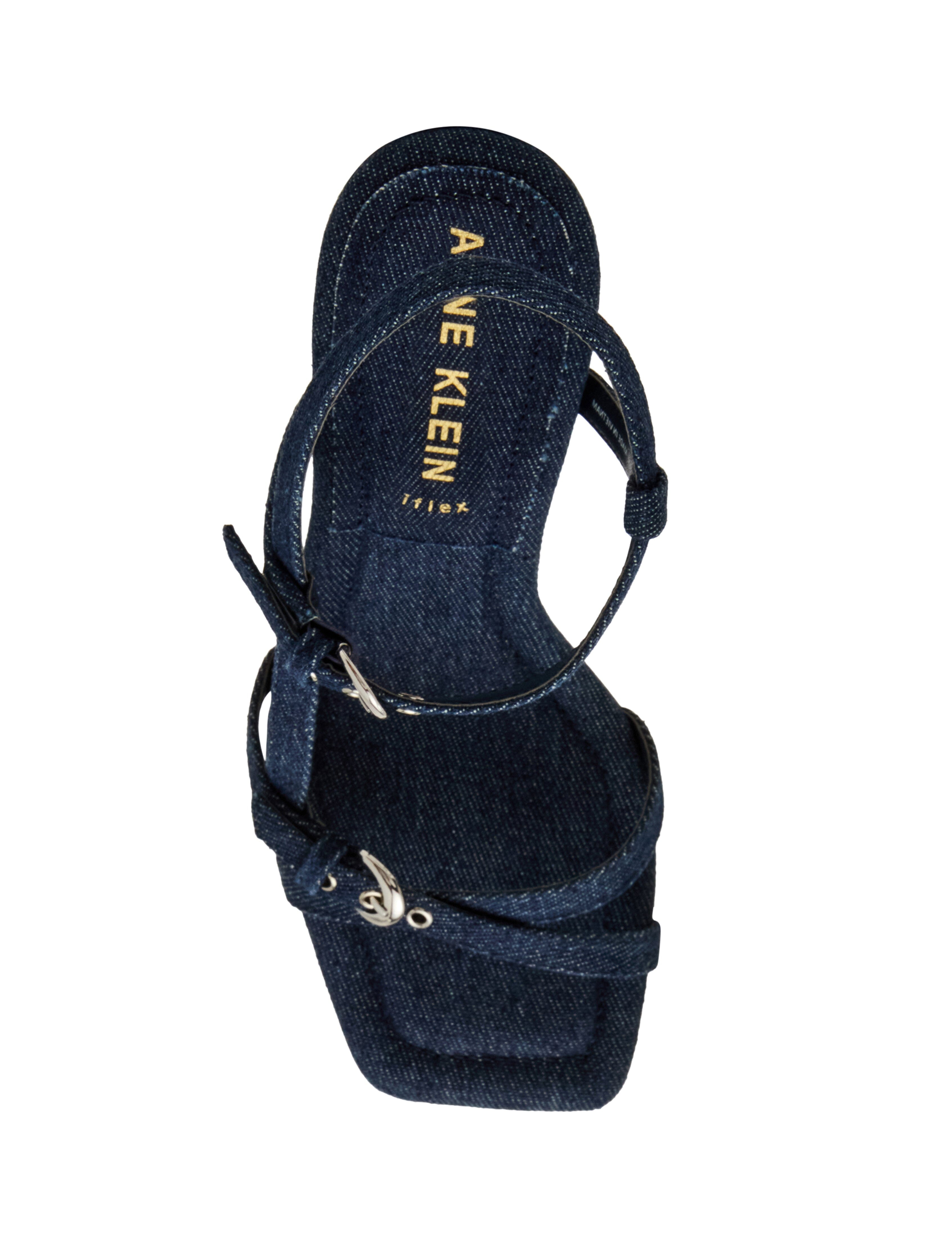 Jaydyn Dress Sandal, 2" Heel - Anne Klein Denim