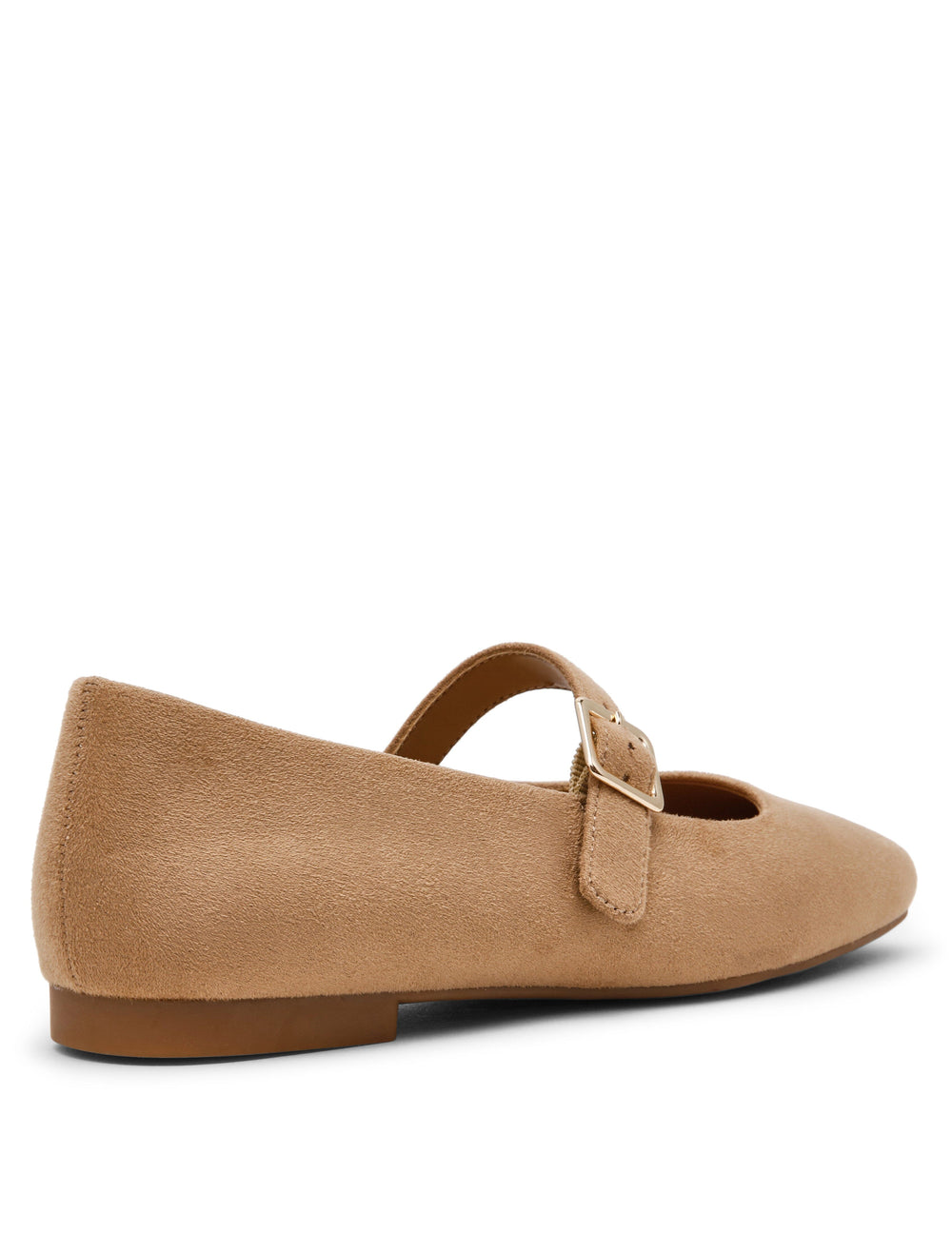 Mabel Mary Jane Flats - Anne Klein Sand Suede
