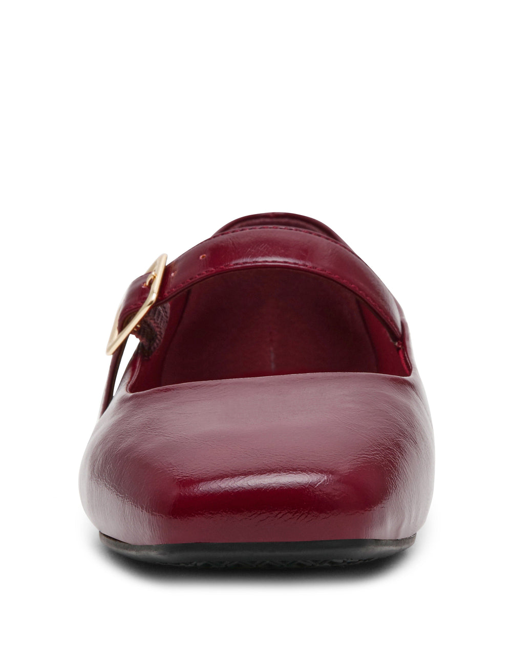 Mabel Mary Jane Flats - Anne Klein Bordeaux Crinkle