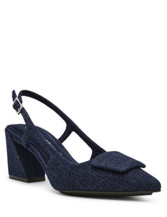 Slingback Renetta Heels - Anne Klein Denim