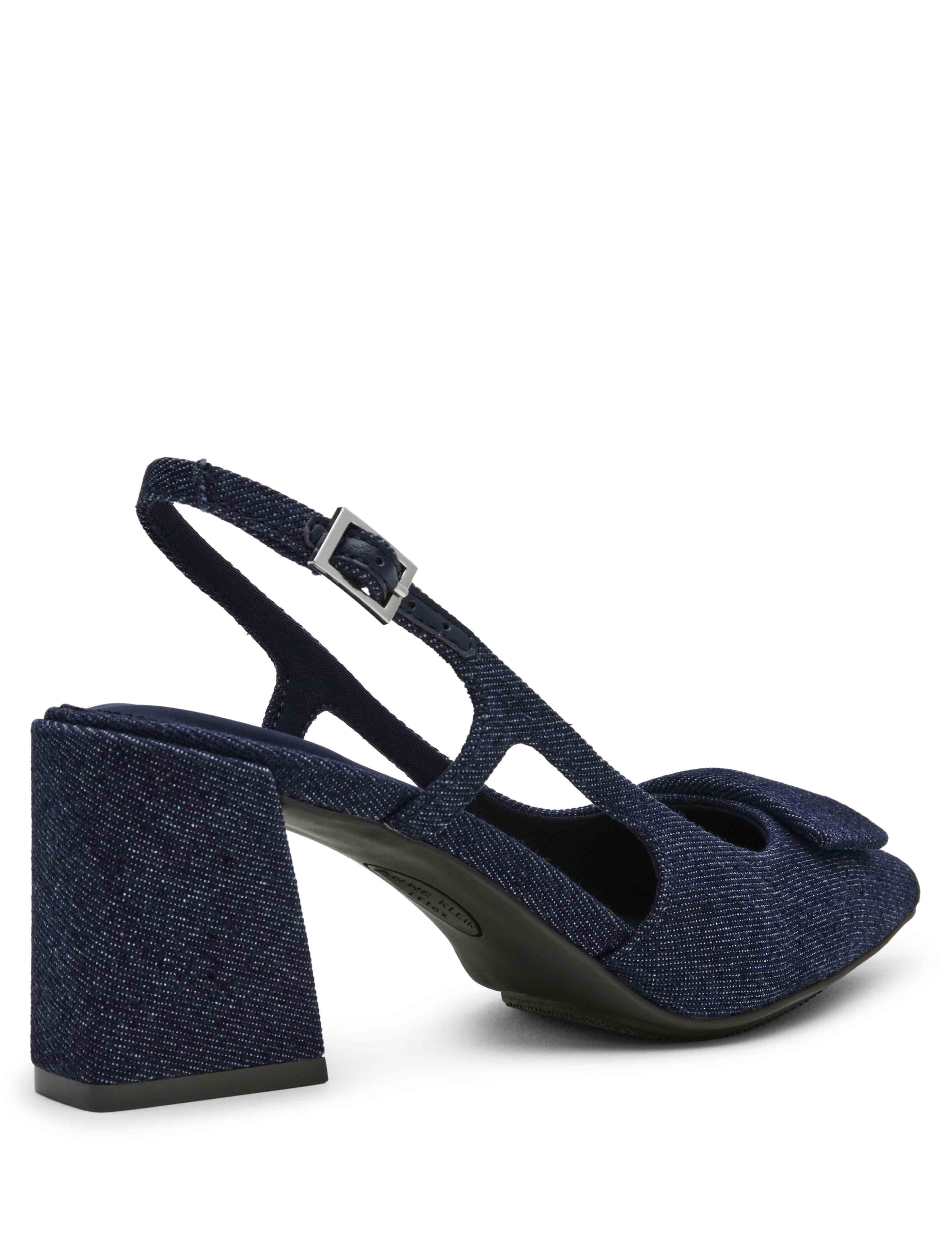 Slingback Renetta Heels - Anne Klein Denim