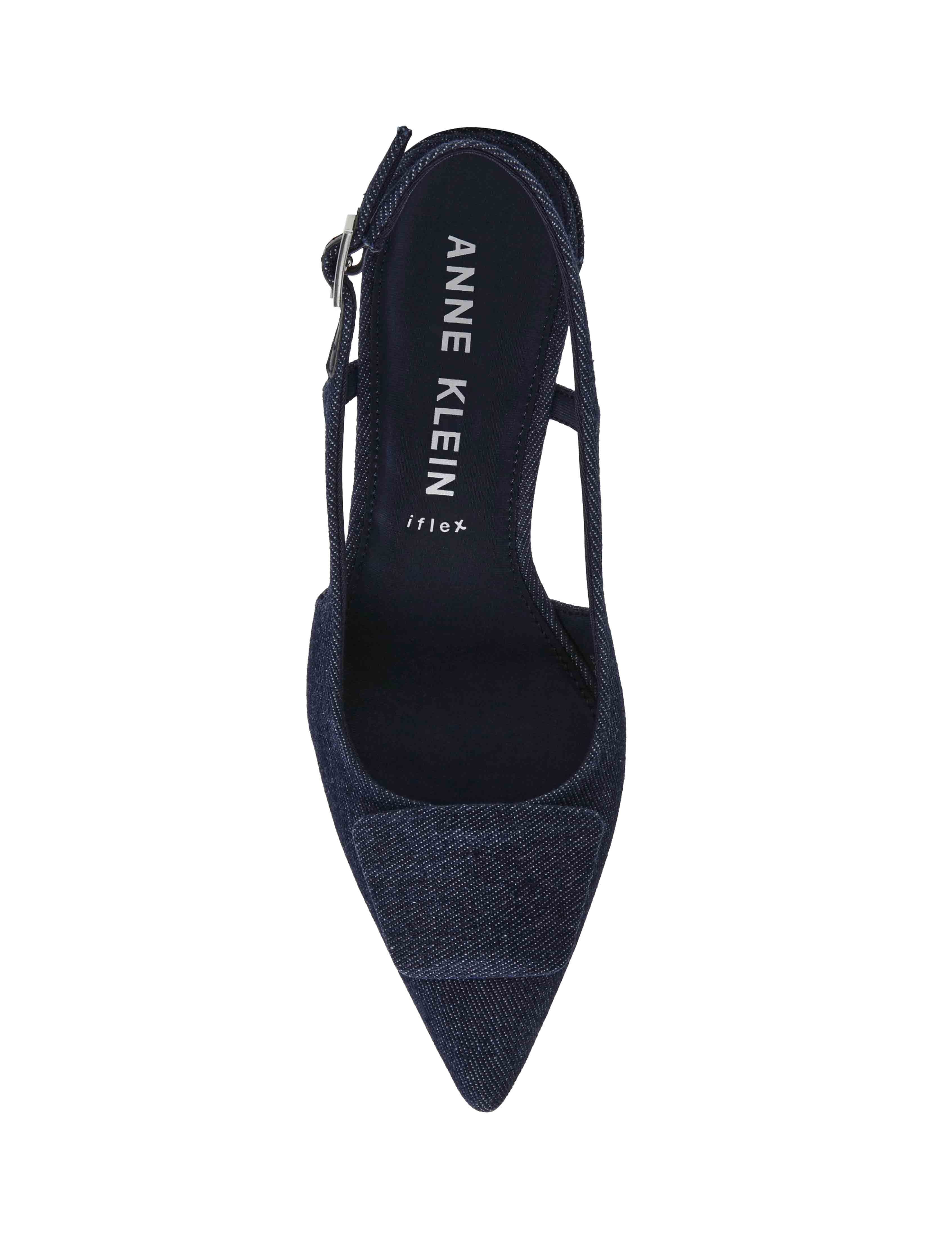 Slingback Renetta Heels - Anne Klein Denim
