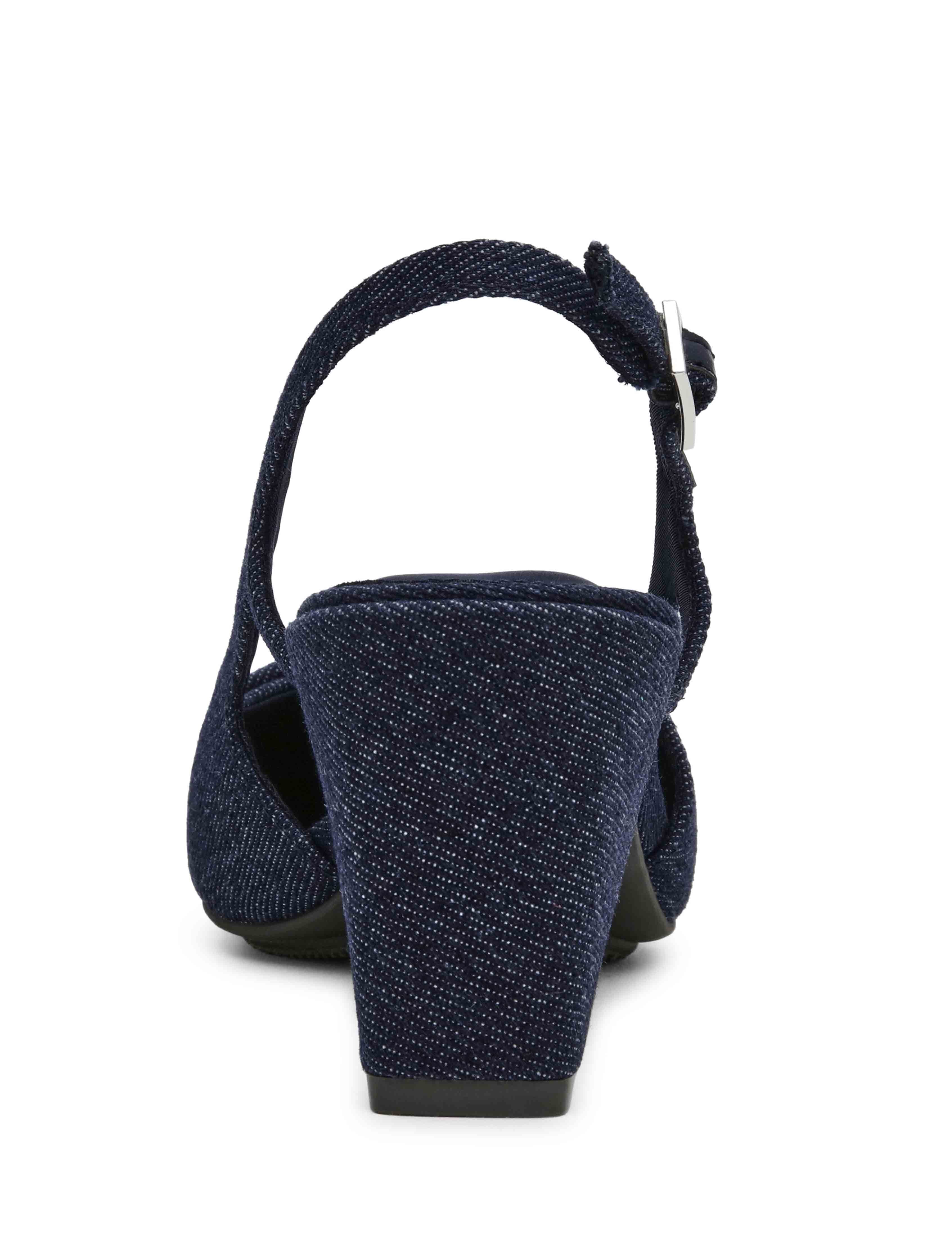 Slingback Renetta Heels - Anne Klein Denim