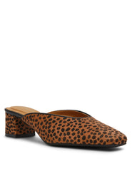 Maeus Mule Shoes - Elegant Style - Anne Klein Leopard