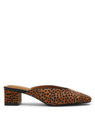 Maeus Mule Shoes - Elegant Style - Anne Klein Leopard