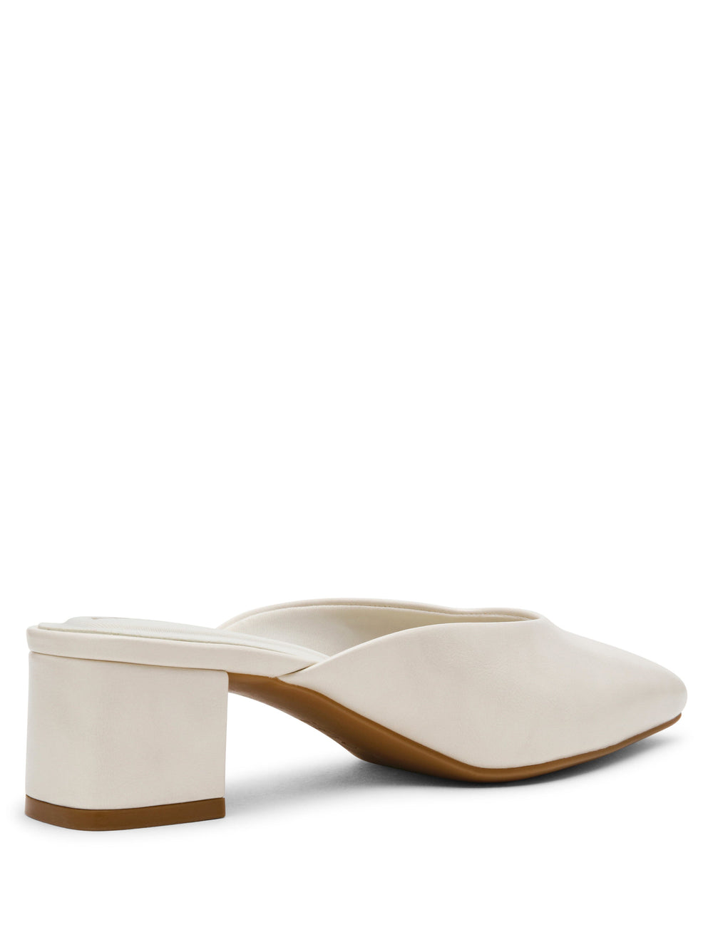 Maeus Mule Shoes - Elegant Style - Anne Klein Bone Crinkle