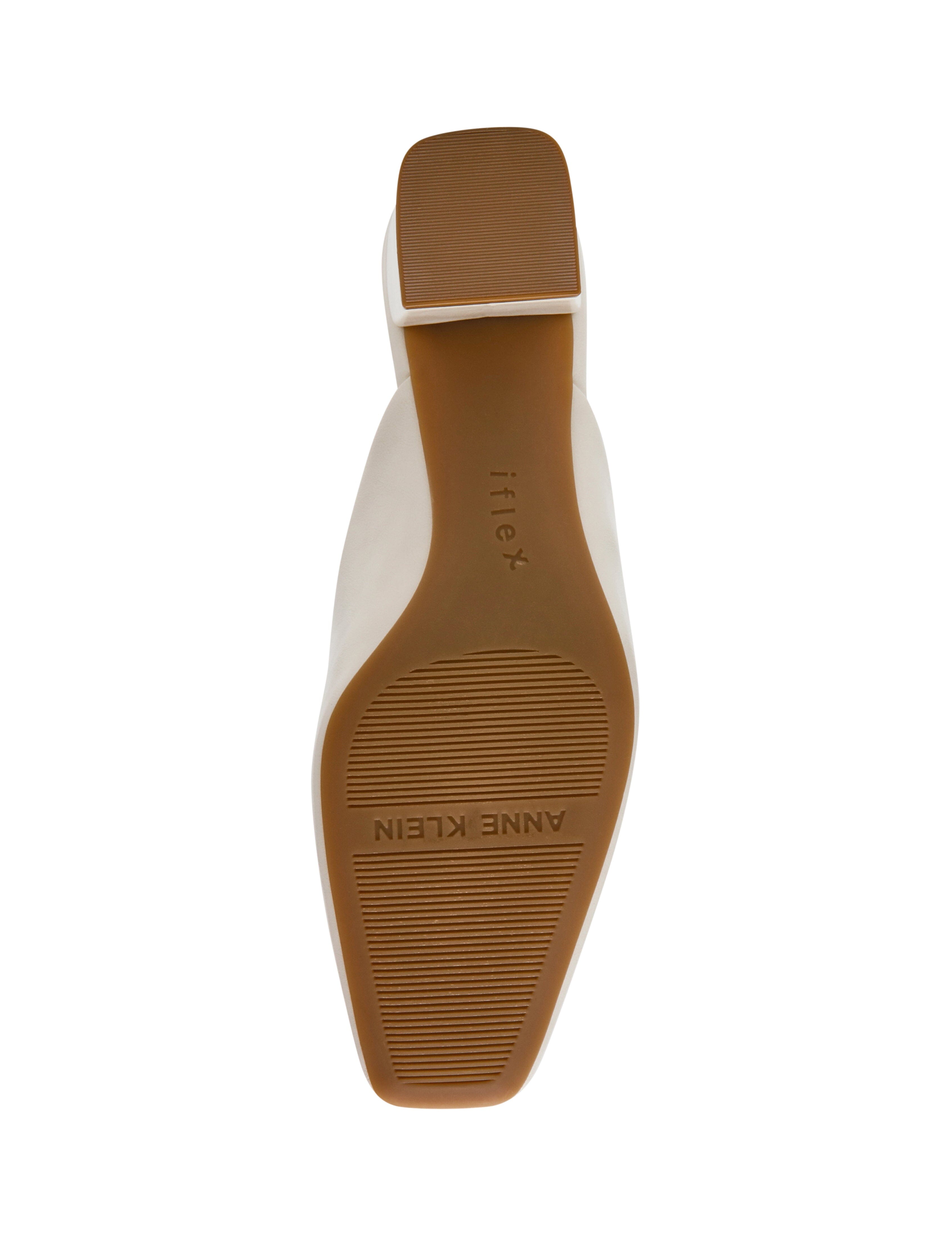 Maeus Mule Shoes - Elegant Style - Anne Klein Bone Crinkle