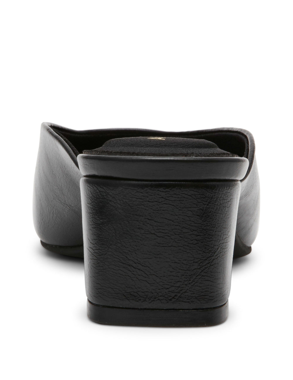 Maeus Mule Shoes - Elegant Style - Anne Klein Black Crinkle