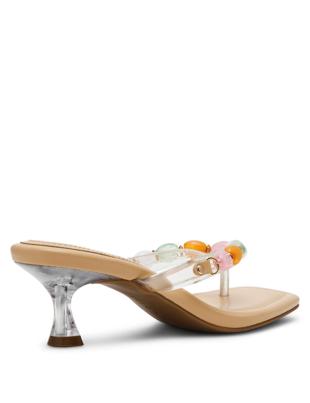 Gwenn Sandal - Anne Klein Nude Vinyl