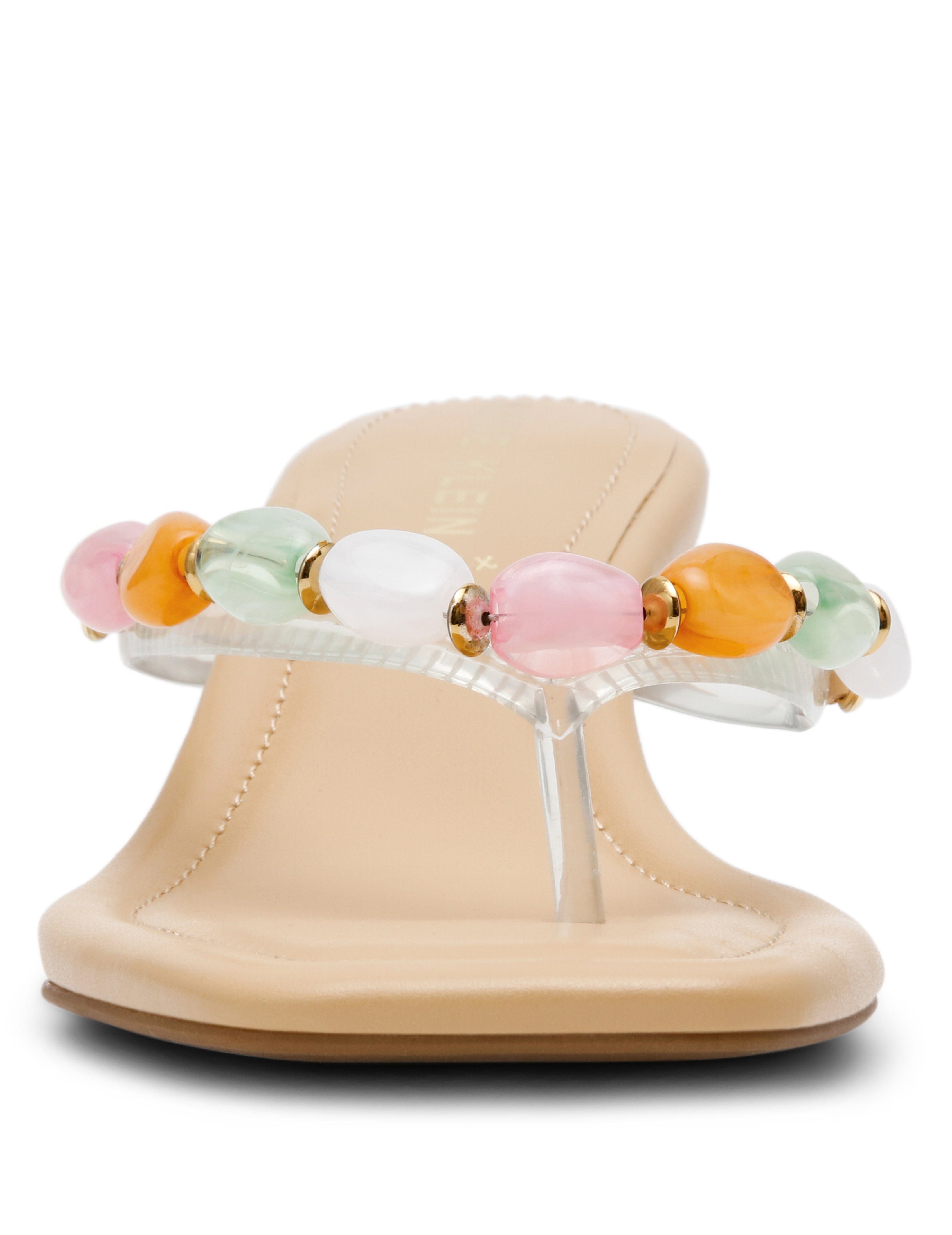 Gwenn Sandal - Anne Klein Nude Vinyl