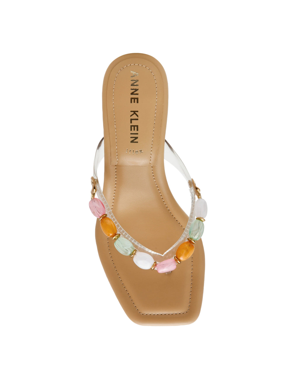 Gwenn Sandal - Anne Klein Nude Vinyl