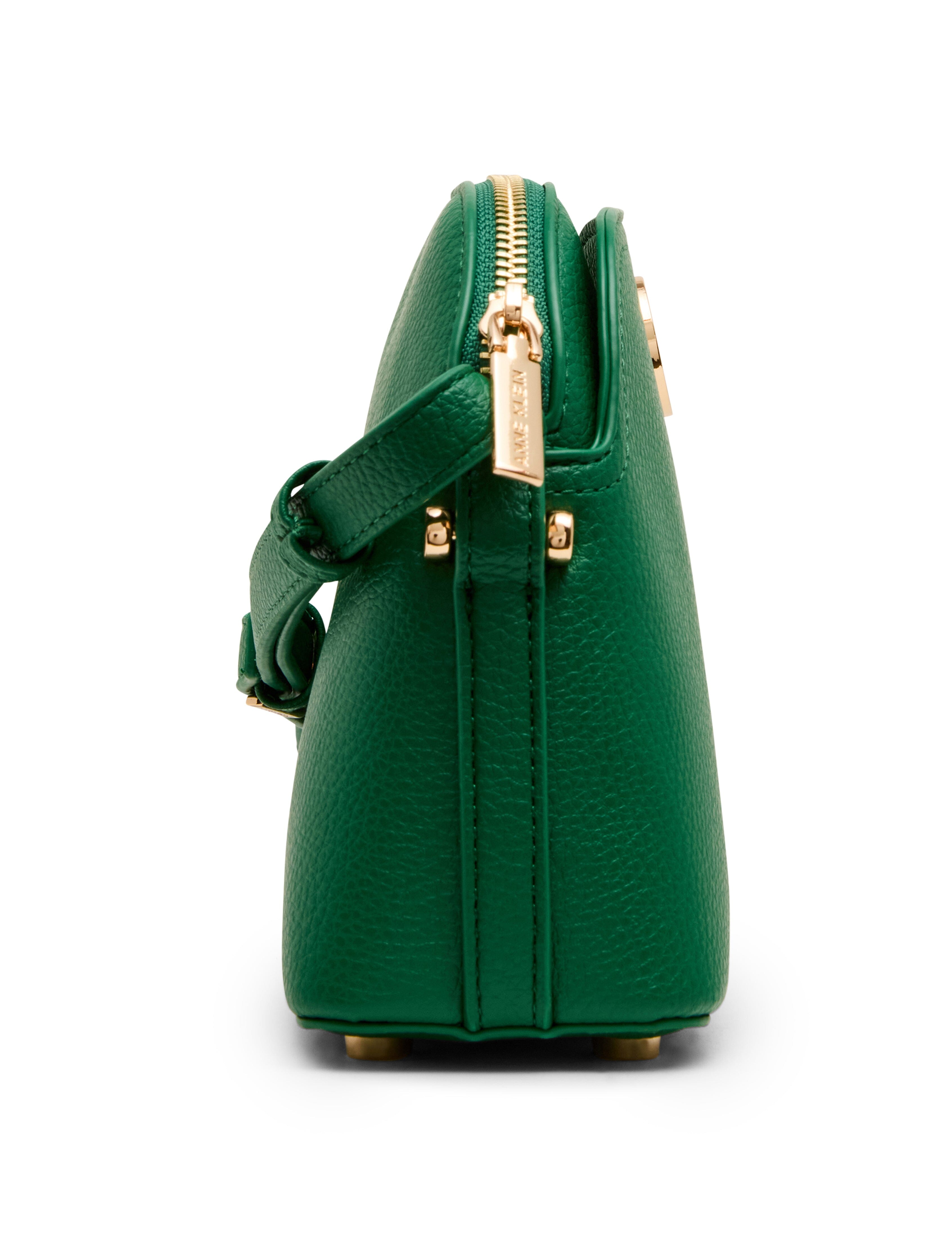 Dome Crossbody Bag with Detachable Card Case in Palm Leaf - Anne Klein Palm Leaf