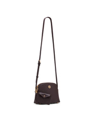 Dome Crossbody Bag with Detachable Card Case in Espresso - Anne Klein Espresso