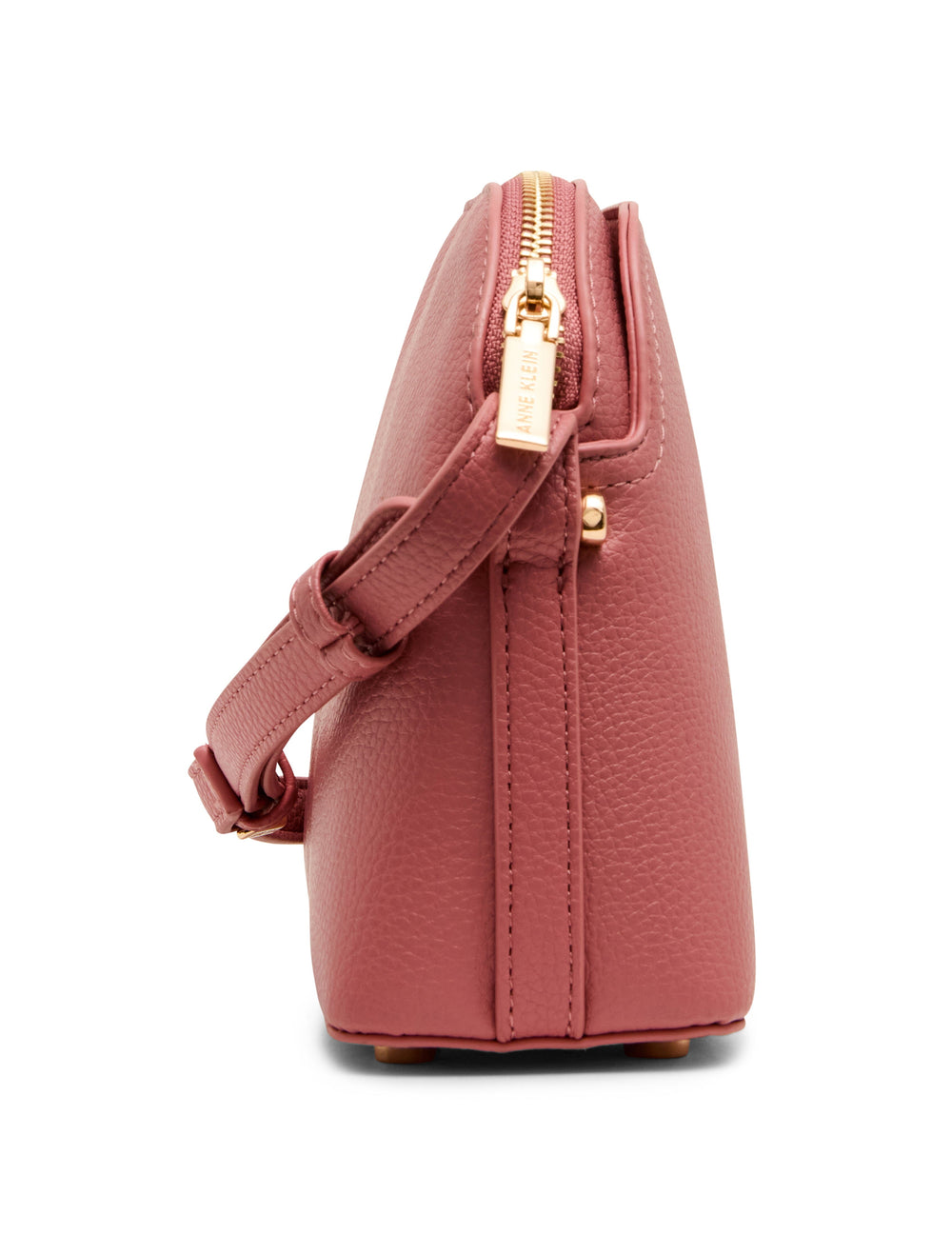 Dome Crossbody Bag with Detachable Card Case in Canyon Rose | Anne Kle - Anne Klein Canyon Rose