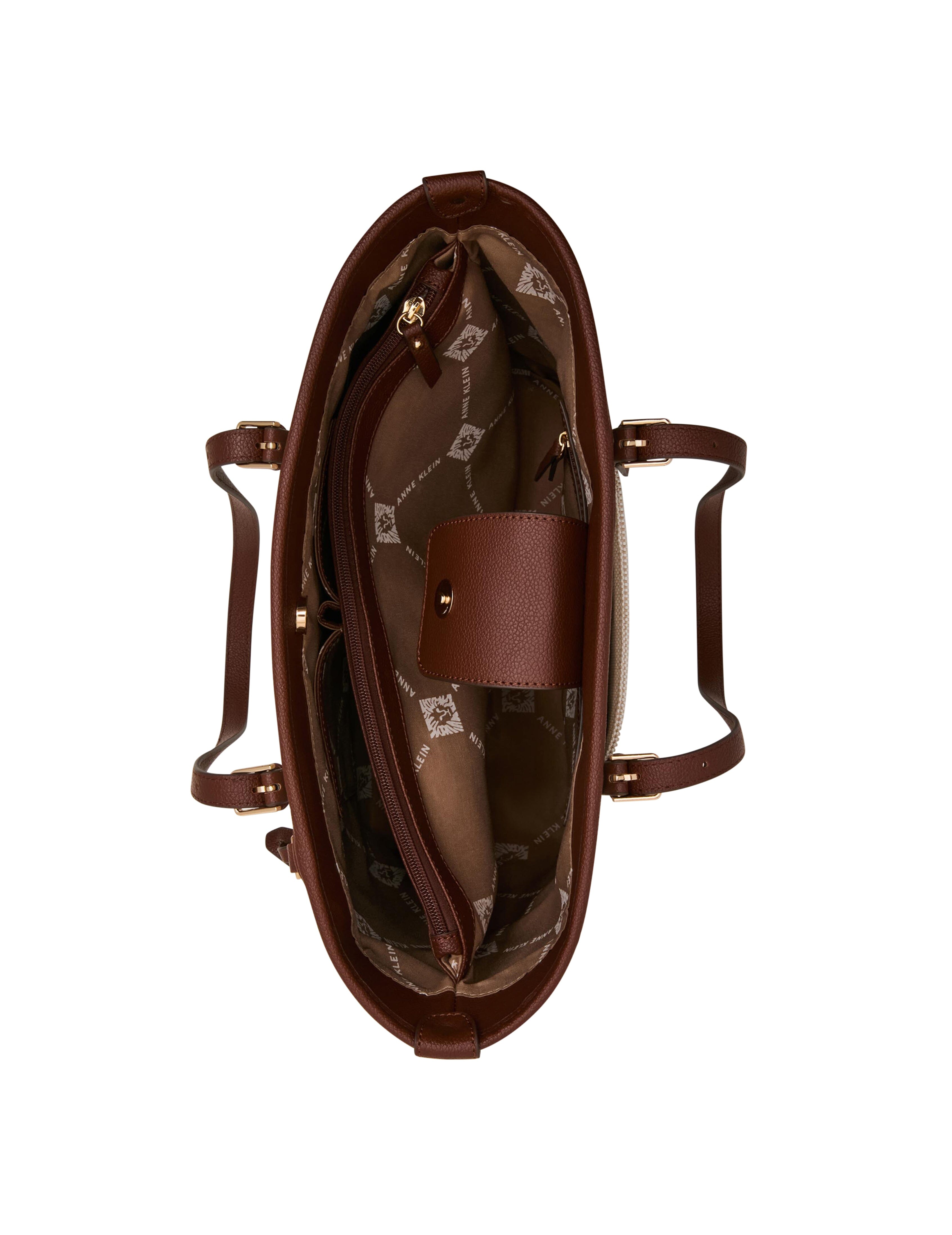 Canvas Carry All Tote - Anne Klein