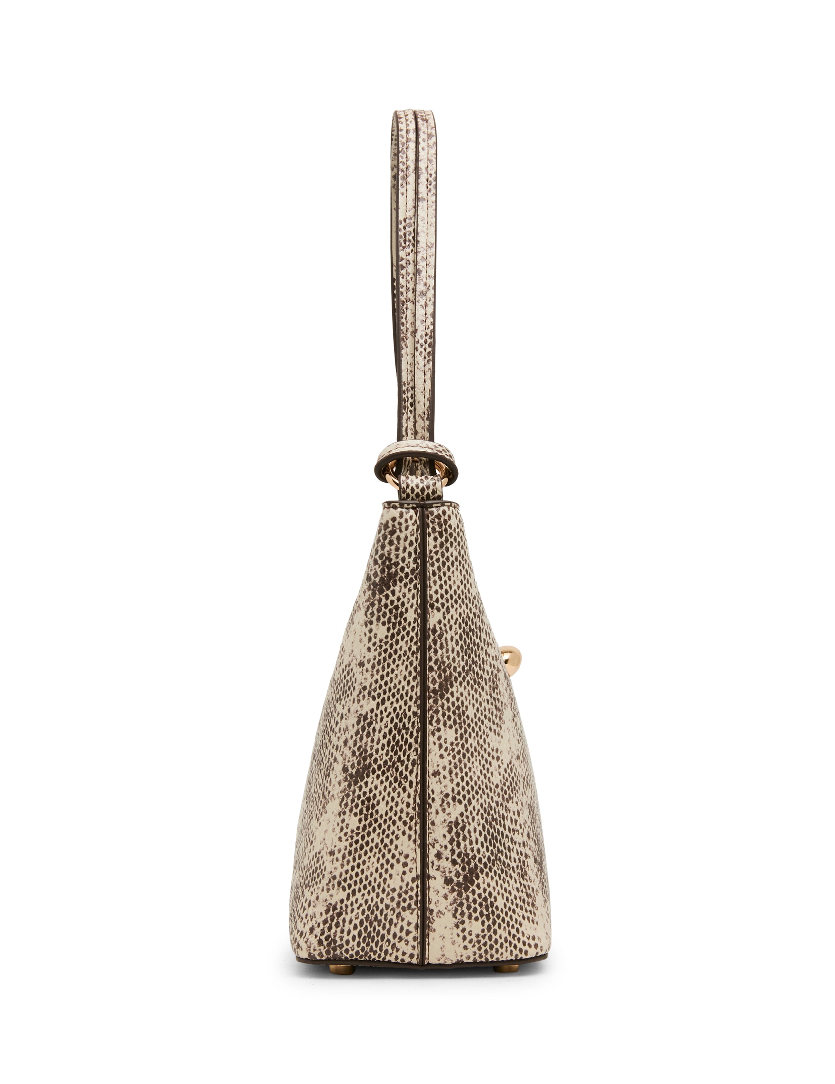 Printed Bucket Bag in Neutral - Anne Klein