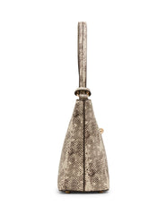 Printed Bucket Bag in Neutral - Anne Klein