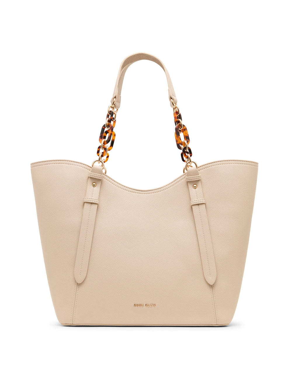 Medium Tote Bag with Pouch in Clay / Tan - Anne Klein Clay/ Tan