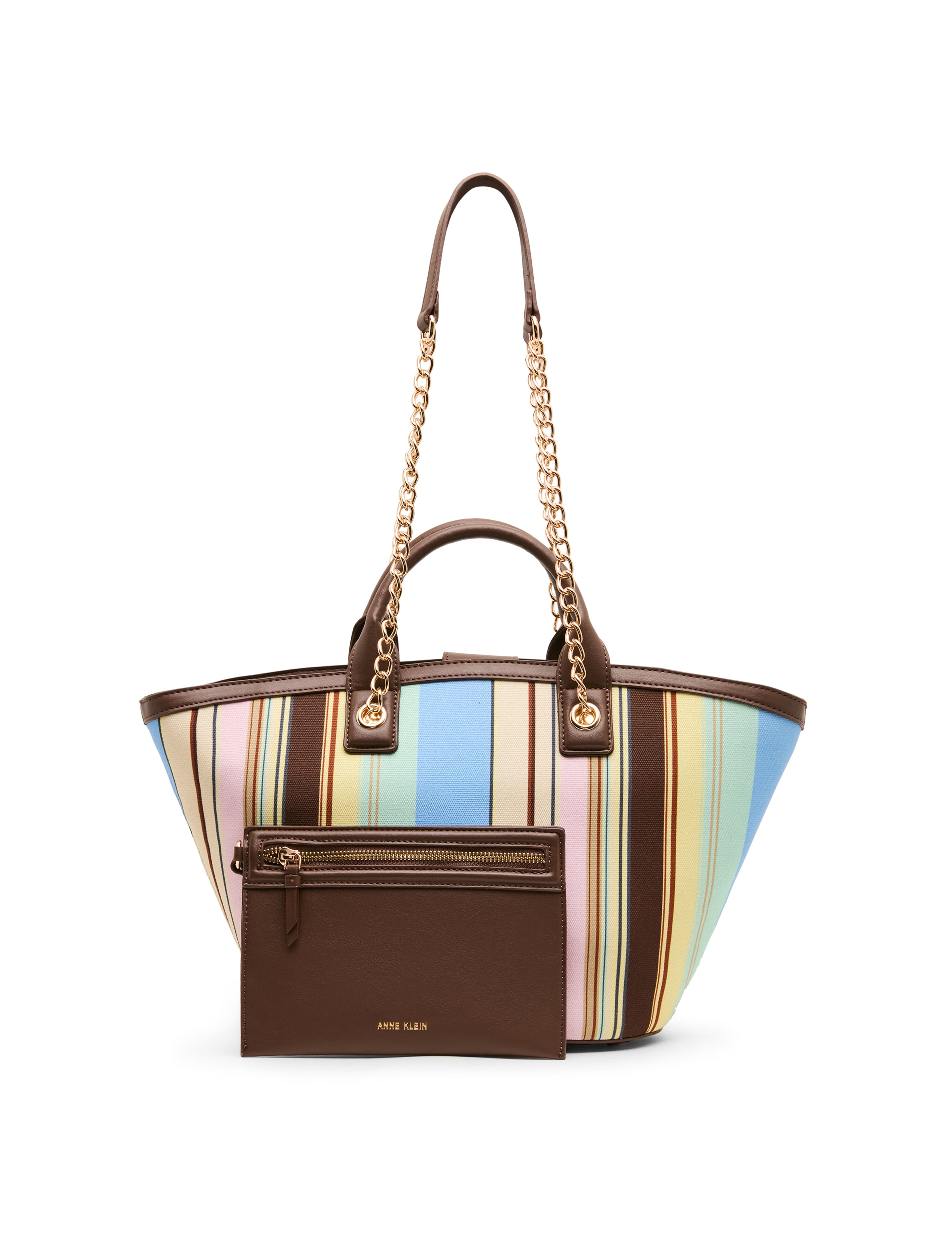 Double Handle Tote Bag - Anne Klein