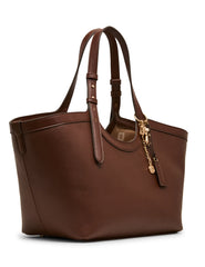 East West Tote Bag with Charms - Anne Klein