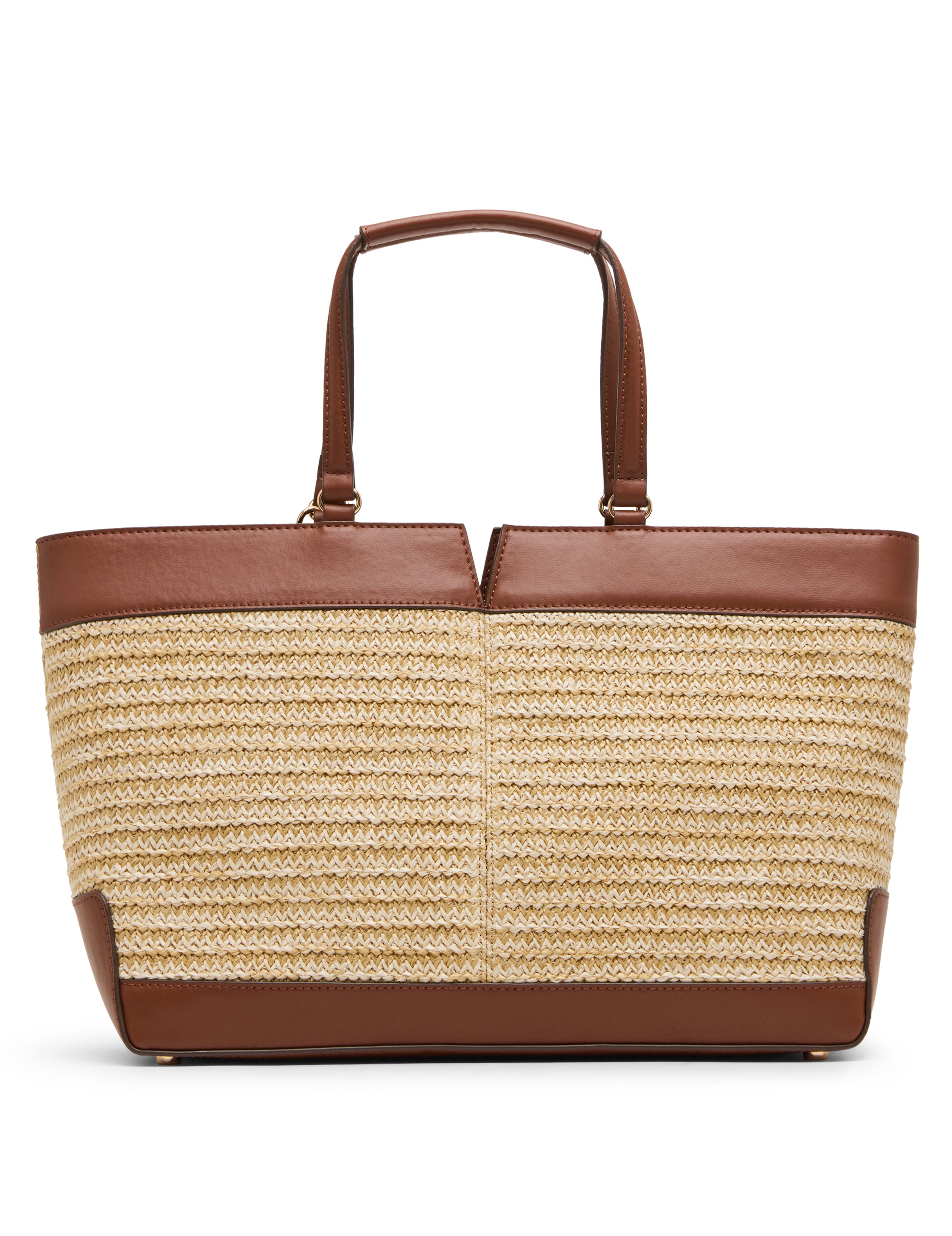 East West Large Tote with Detachable Strap - Anne Klein
