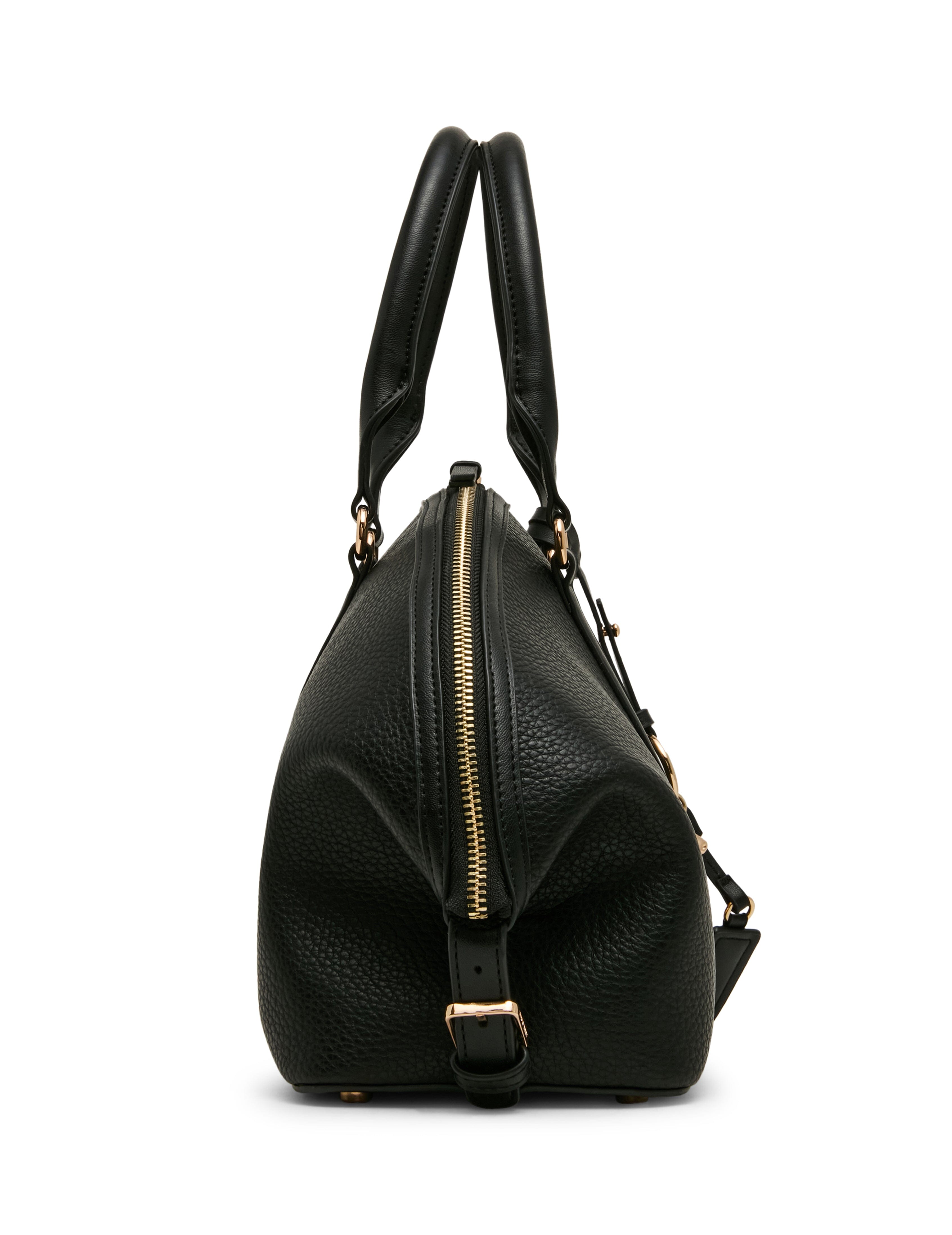Bowler Satchel with Charms - Anne Klein