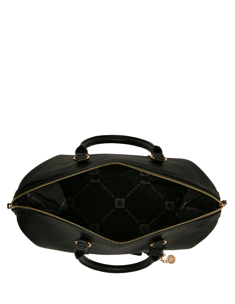 Bowler Satchel with Charms - Anne Klein