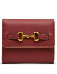Horsebit Trifold Wallet - Anne Klein