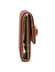Horsebit Trifold Wallet - Anne Klein