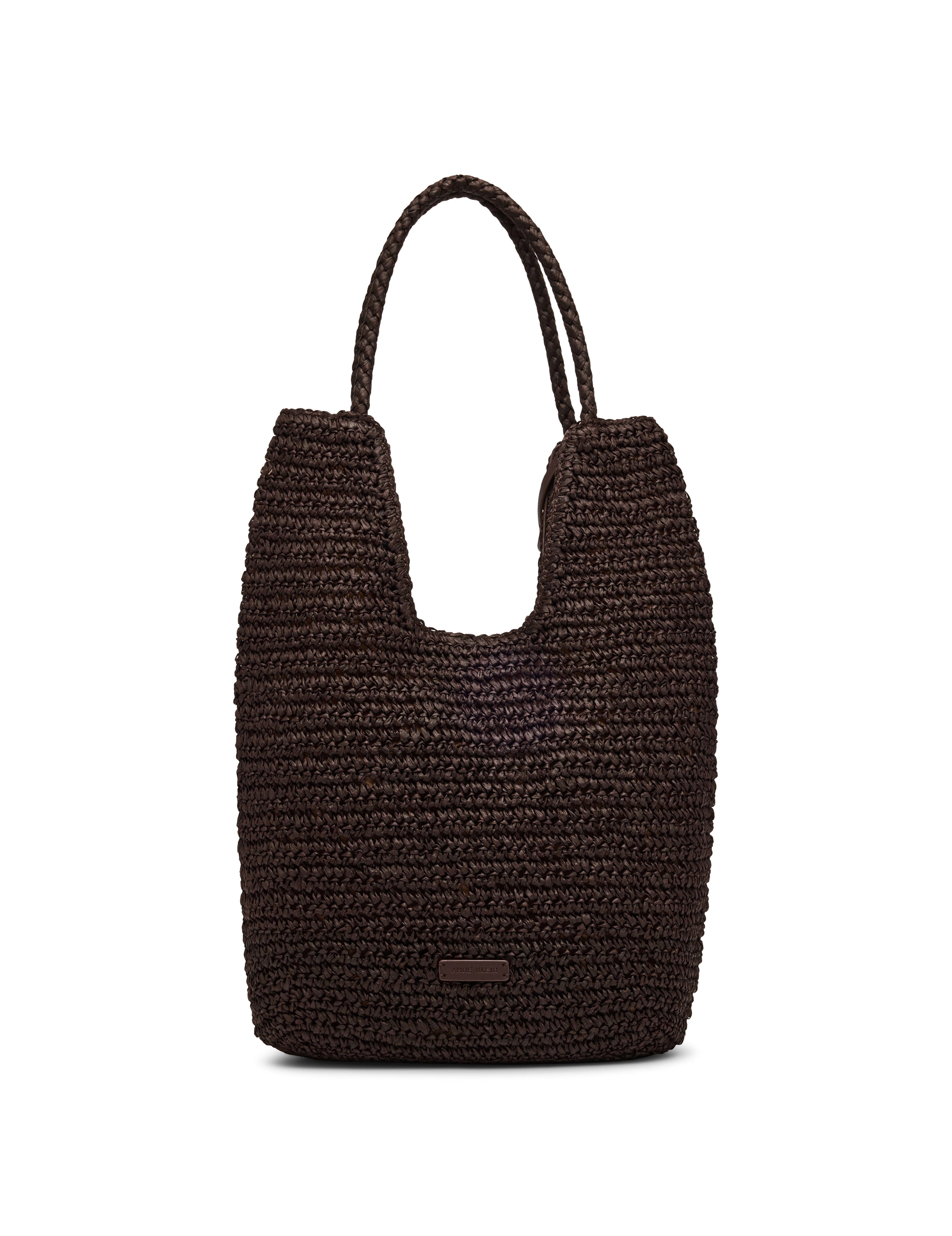 Tapered North South Tote Bag - Anne Klein Espresso
