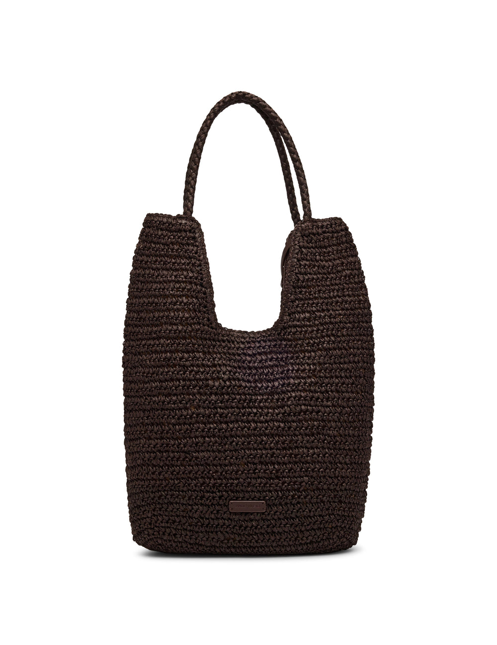 Tapered North South Tote Bag - Anne Klein Espresso