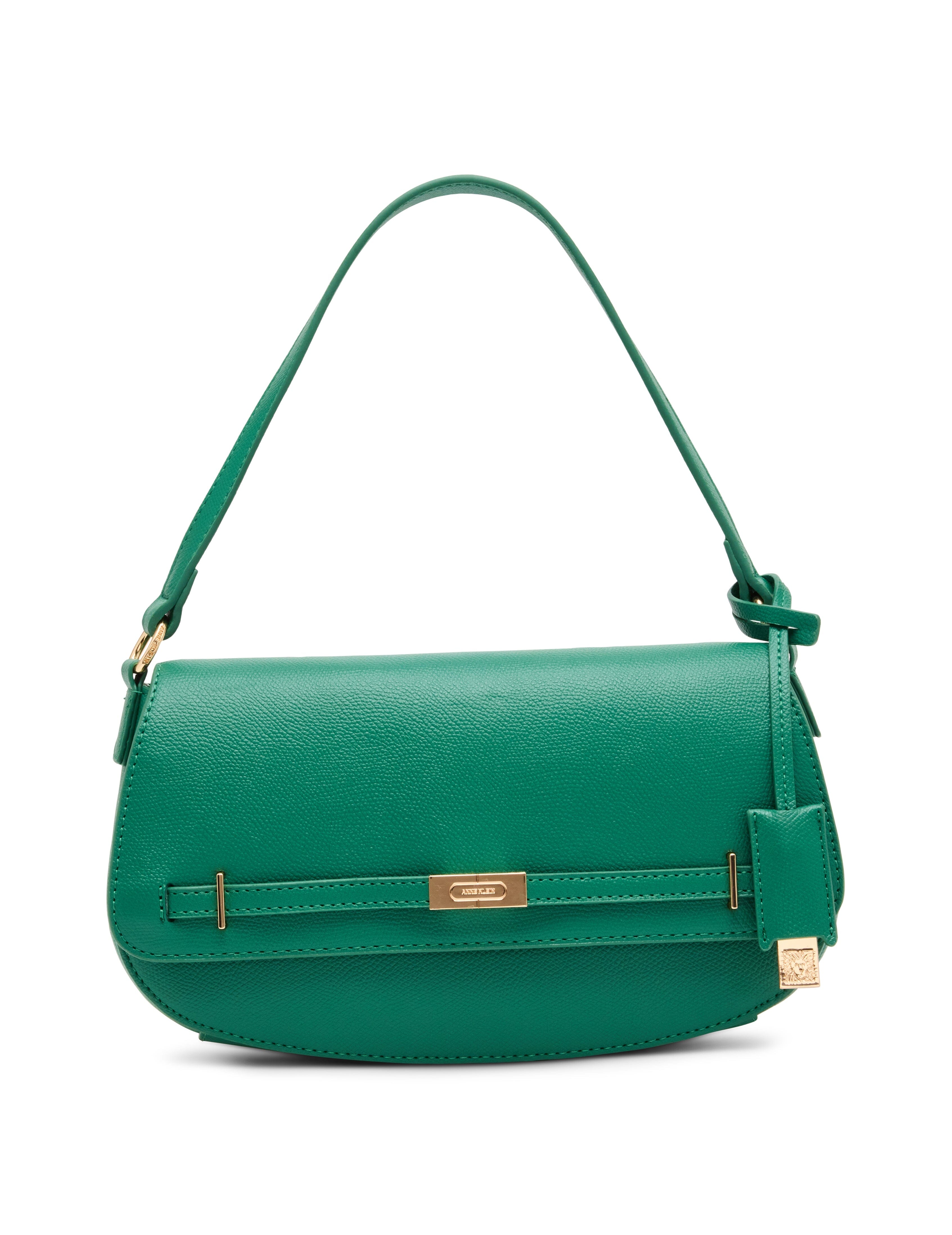 Belted Flap Bag with Convertible Strap - Anne Klein