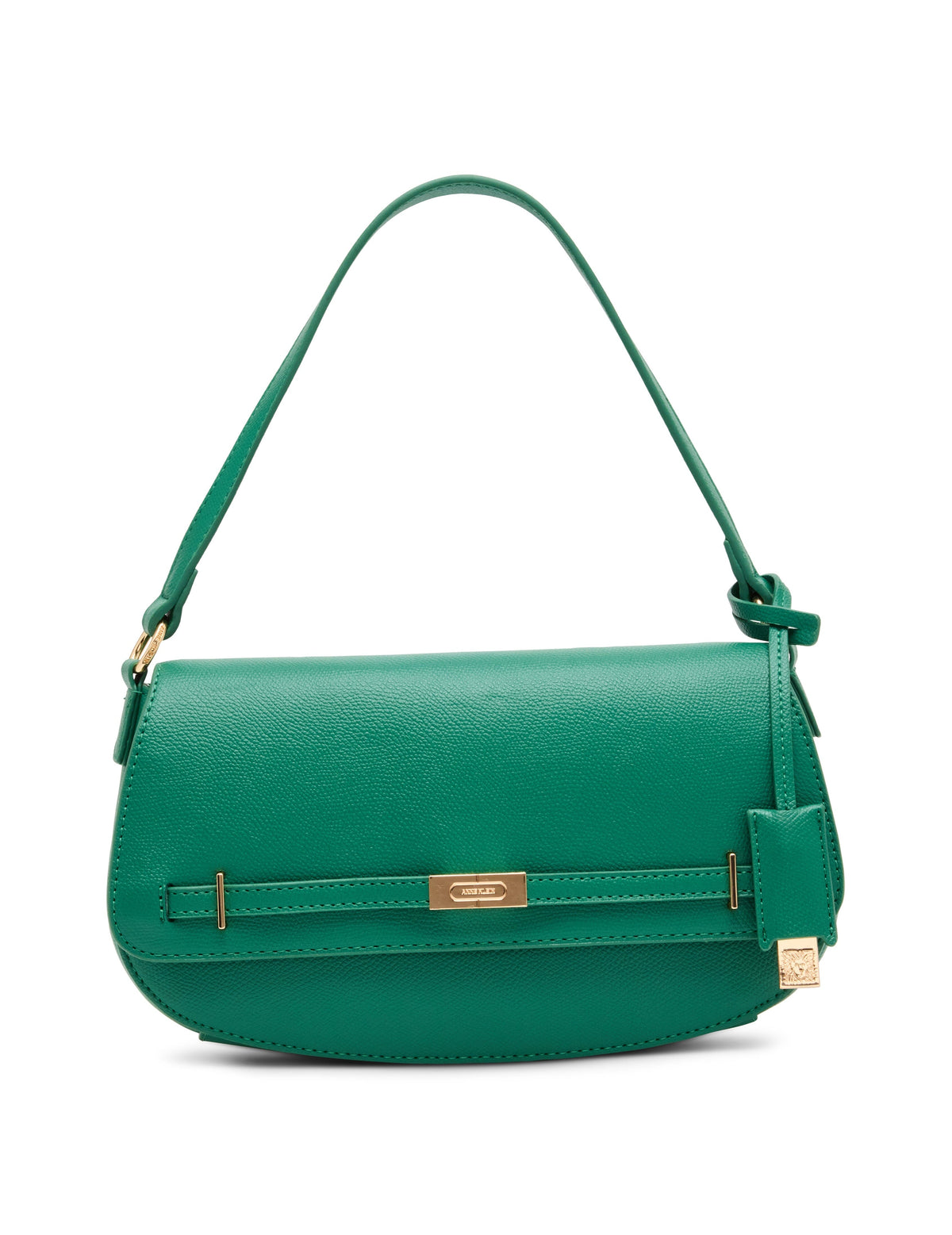 Belted Flap Bag with Convertible Strap - Anne Klein