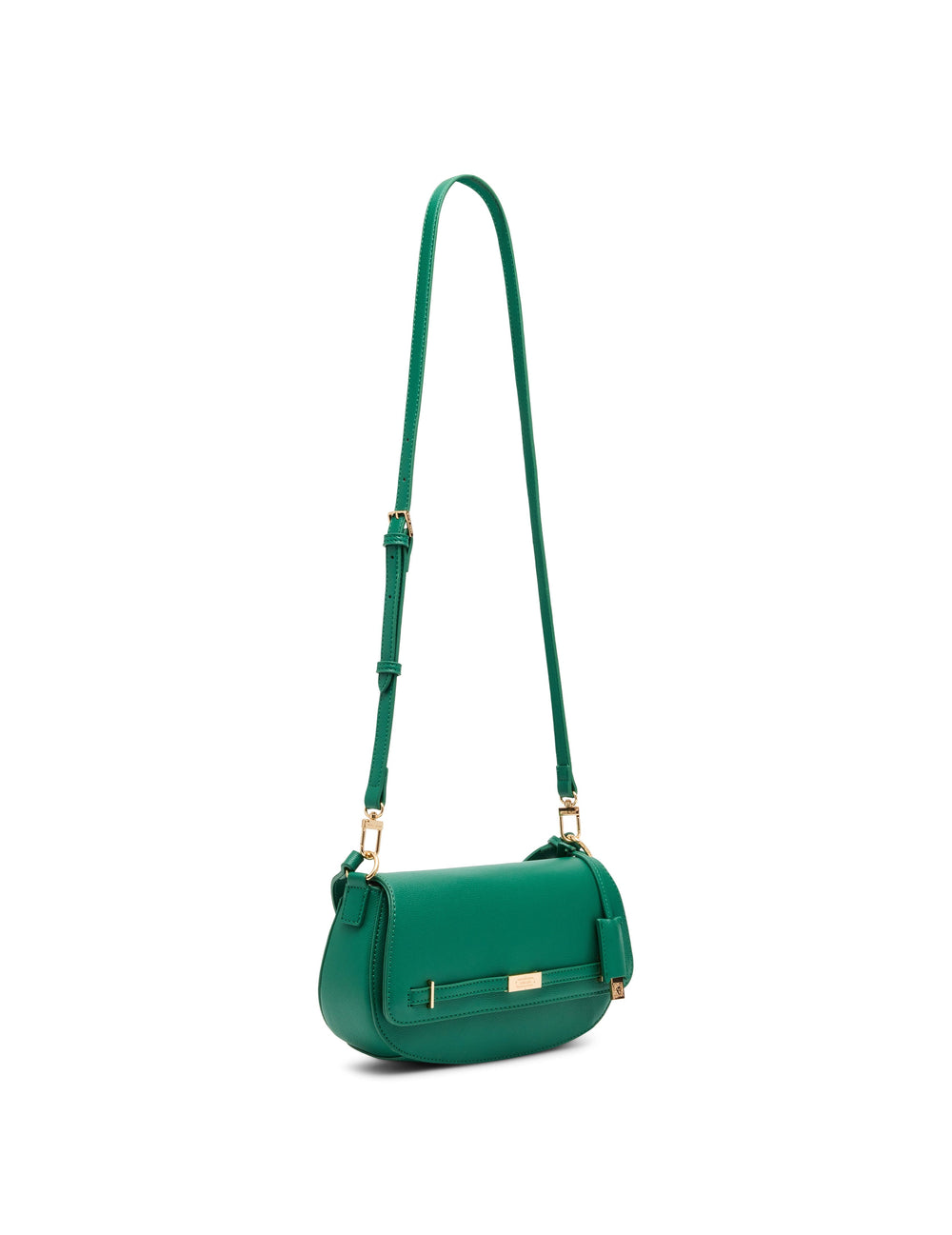 Belted Flap Bag with Convertible Strap - Anne Klein