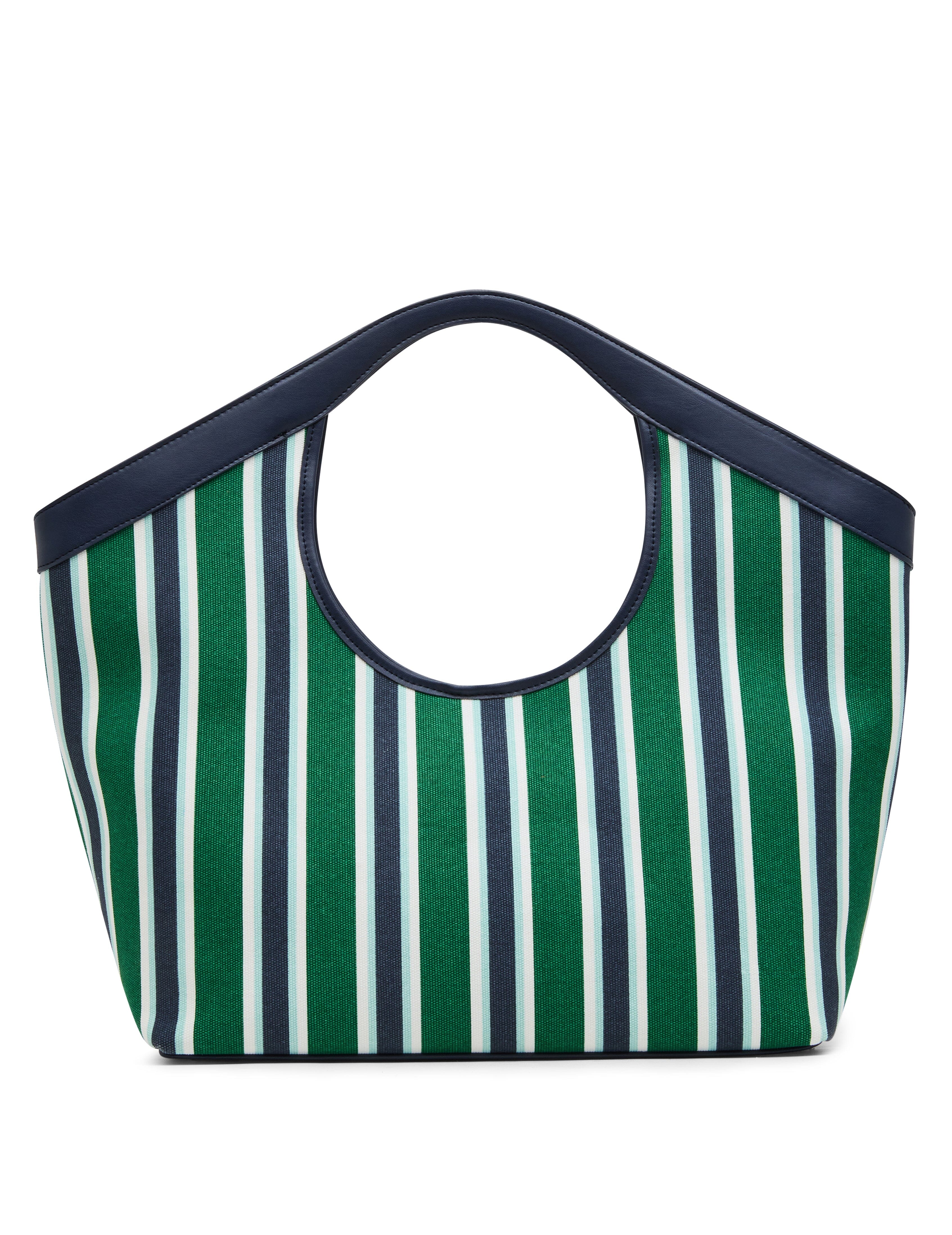 Large Printed Tote with Detachable Strap - Anne Klein