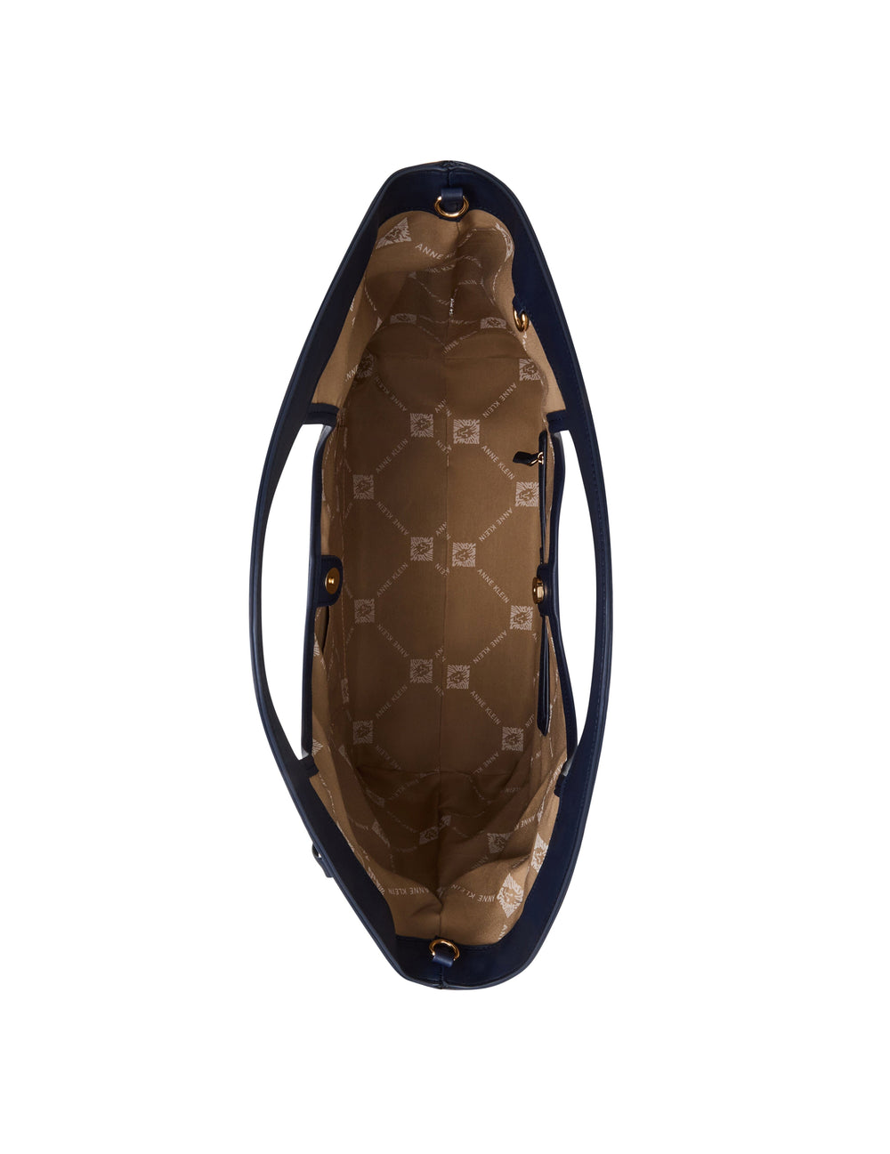 Large Printed Tote with Detachable Strap - Anne Klein