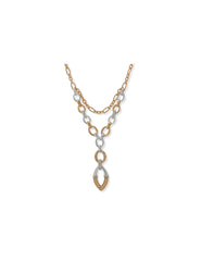 Nk 16/18In Multirow Ttn Linked Yneck-Ttn/Cry - Anne Klein