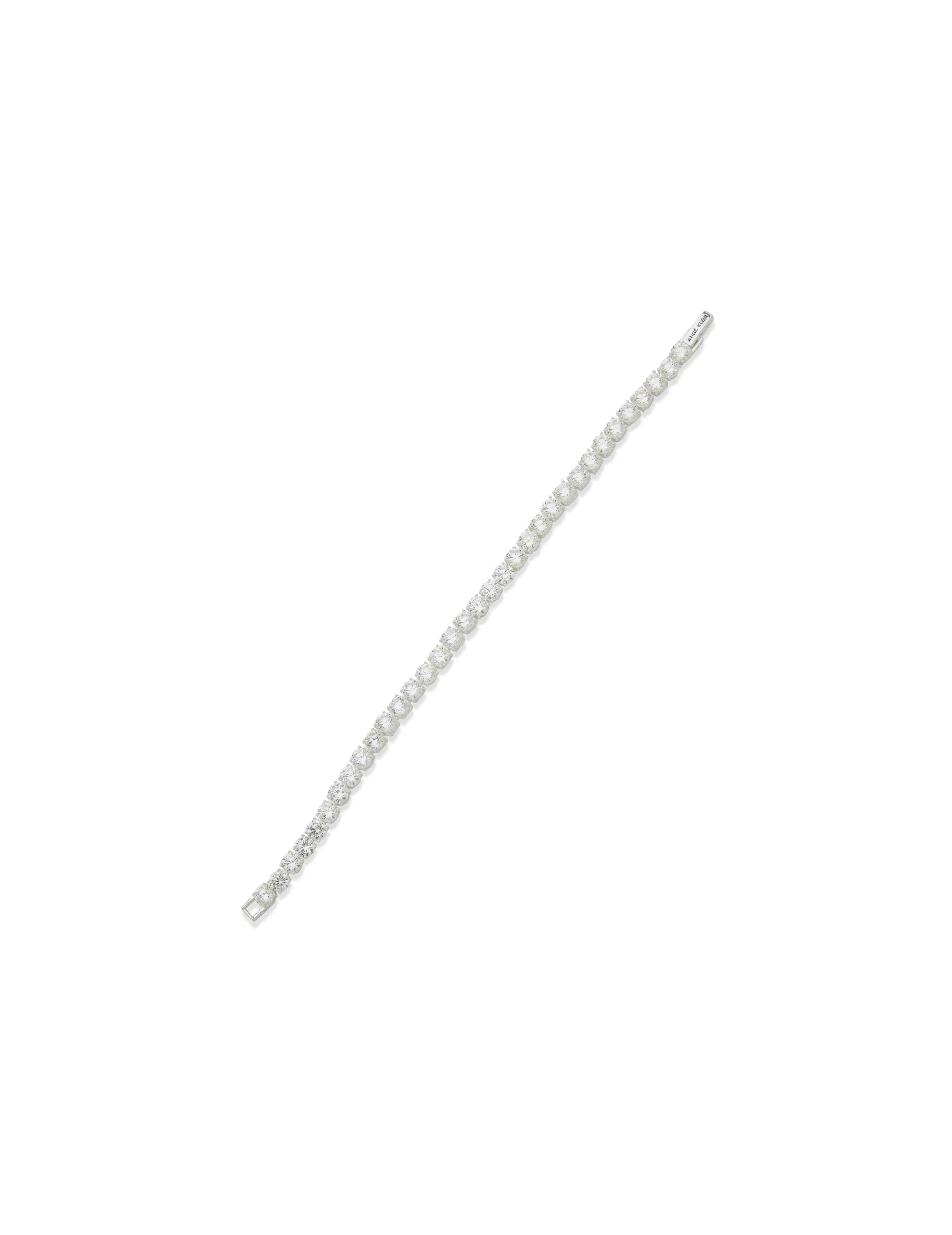 5mm Tennis Bracelet - Silver - Anne Klein