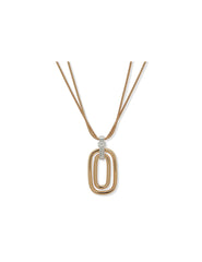 Snake Chain Pendant - Anne Klein