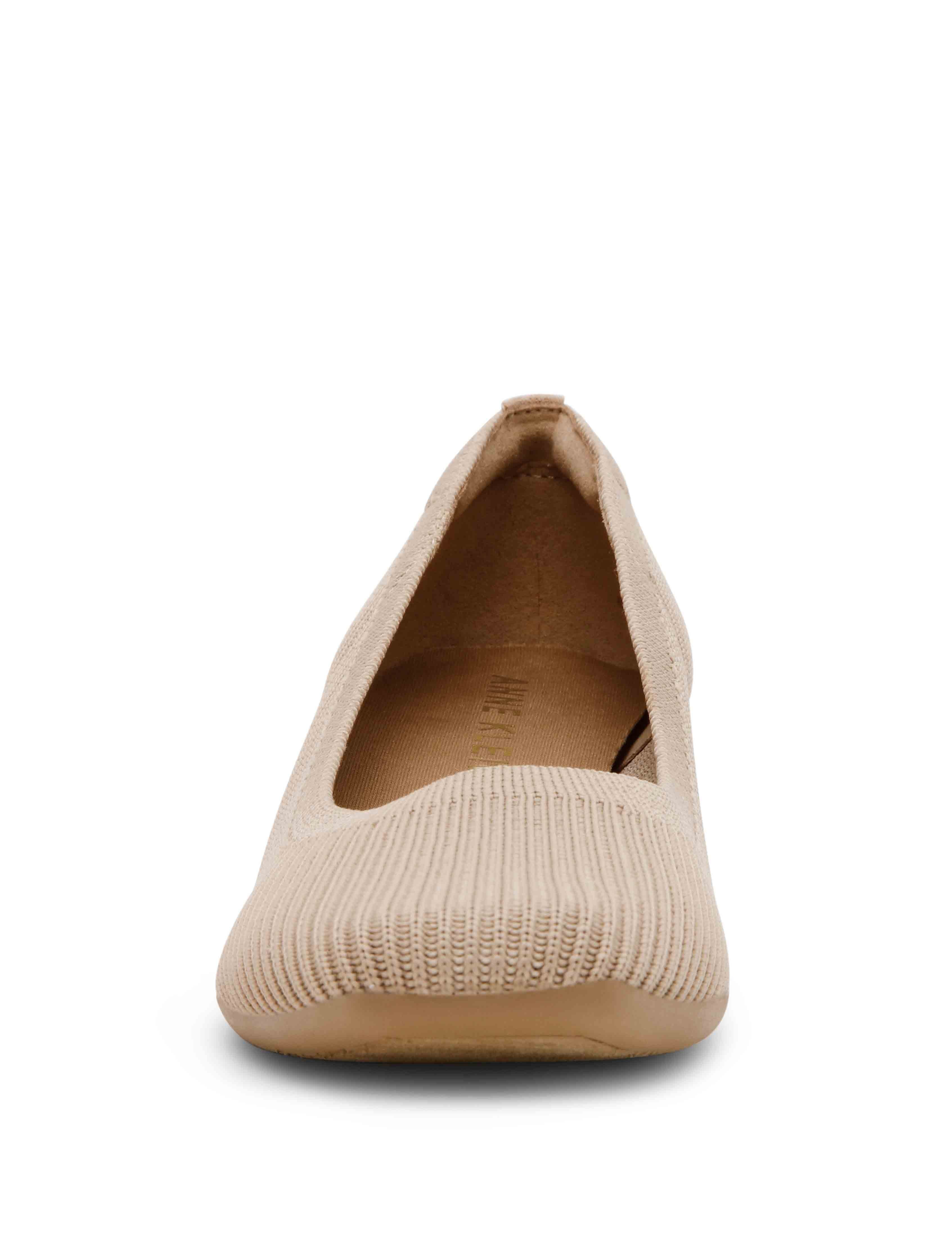 Wisher Wedge - Anne Klein Tan Knit