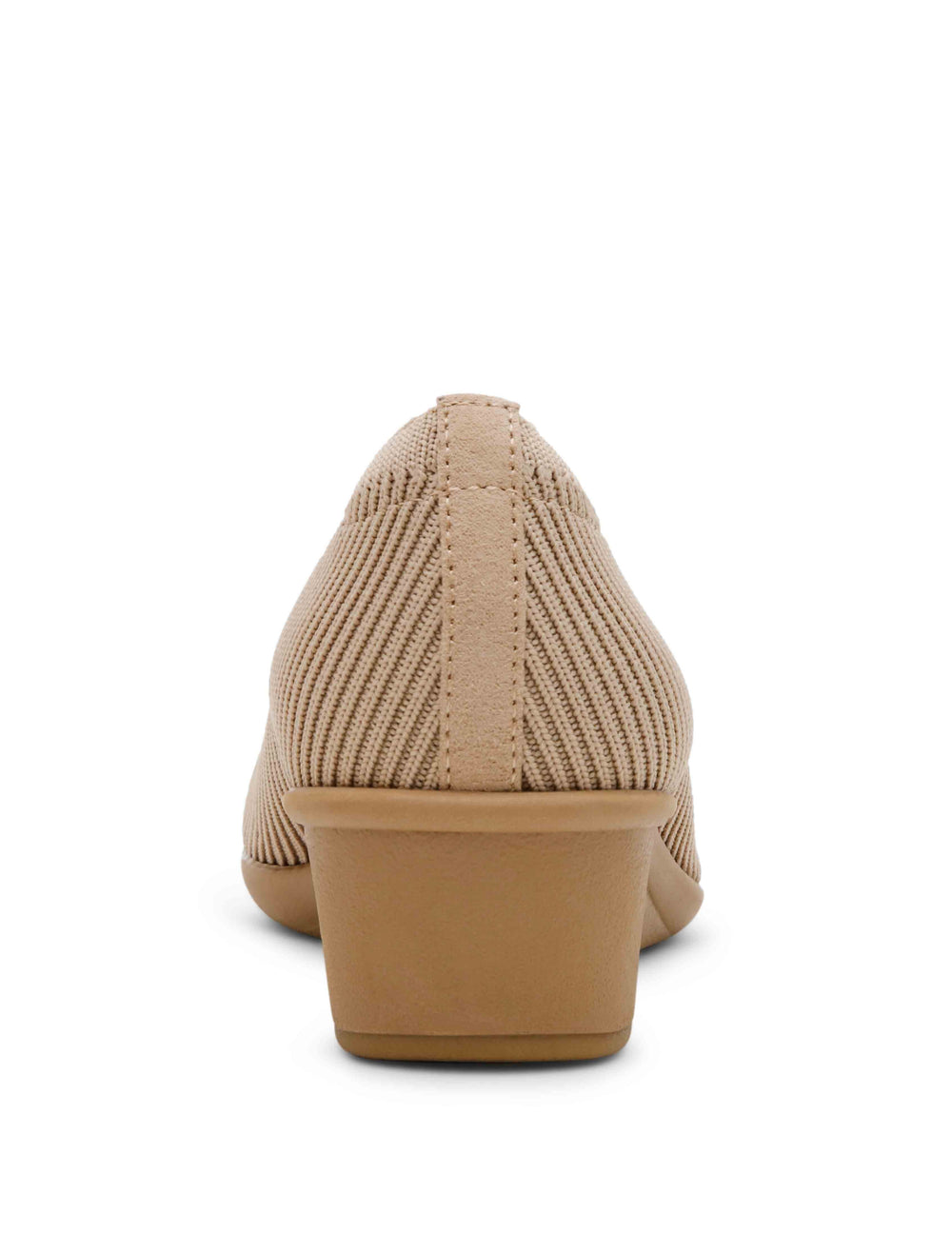 Wisher Wedge - Anne Klein Tan Knit